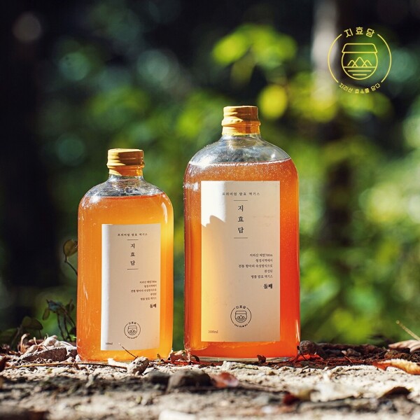 지효담 돌배 발효 액기스 1000ml _지효담