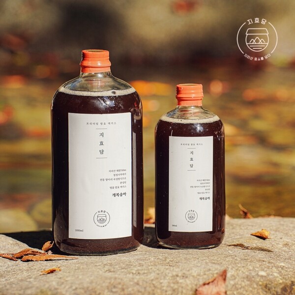 지효담 개복숭아 발효 액기스 500ml/1000ml _지효담