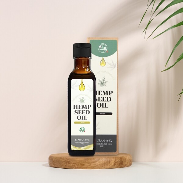 대마종자유(HEMP SEED OIL) 180ml _신풍영농조합