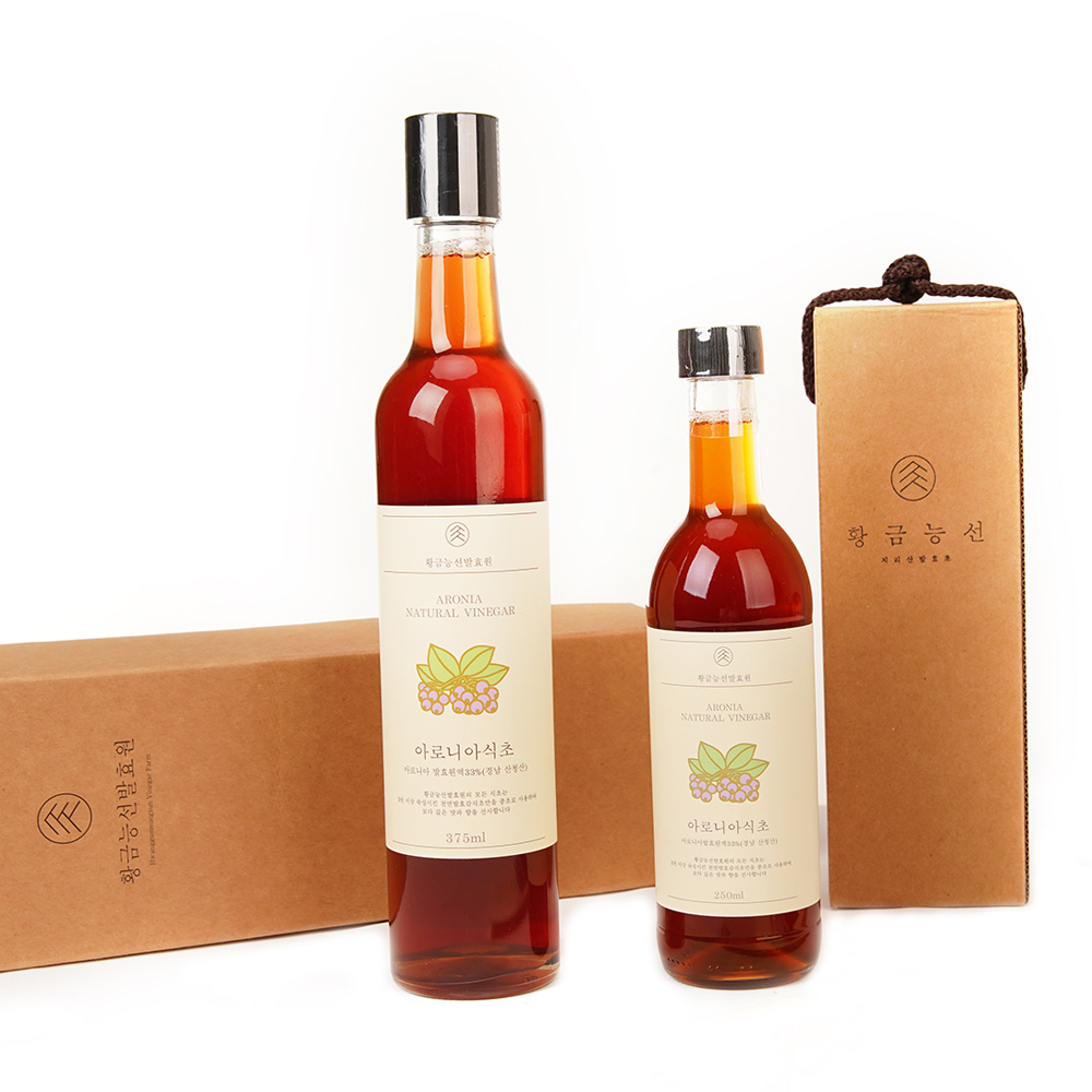 아로니아식초 250ml, 375ml _황금능선발효원