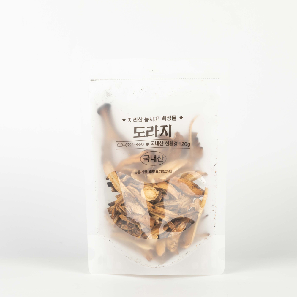 약초차 볶음도라지 120g _지리산농사꾼