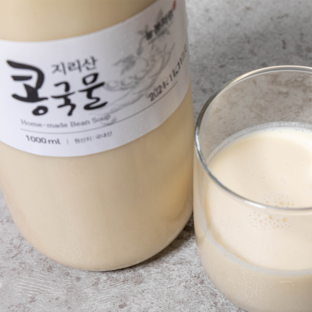 *화,목 발송* 지리산 콩국물 1000ml 2병 _부리골영농조합